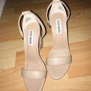 Steve Madden Carrson Heels (Nude)